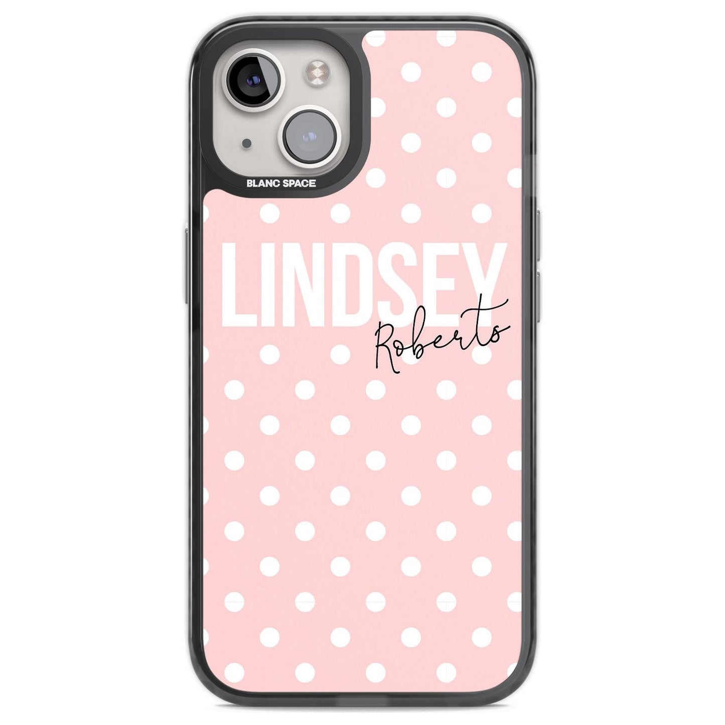 Personalised Pink Polka
