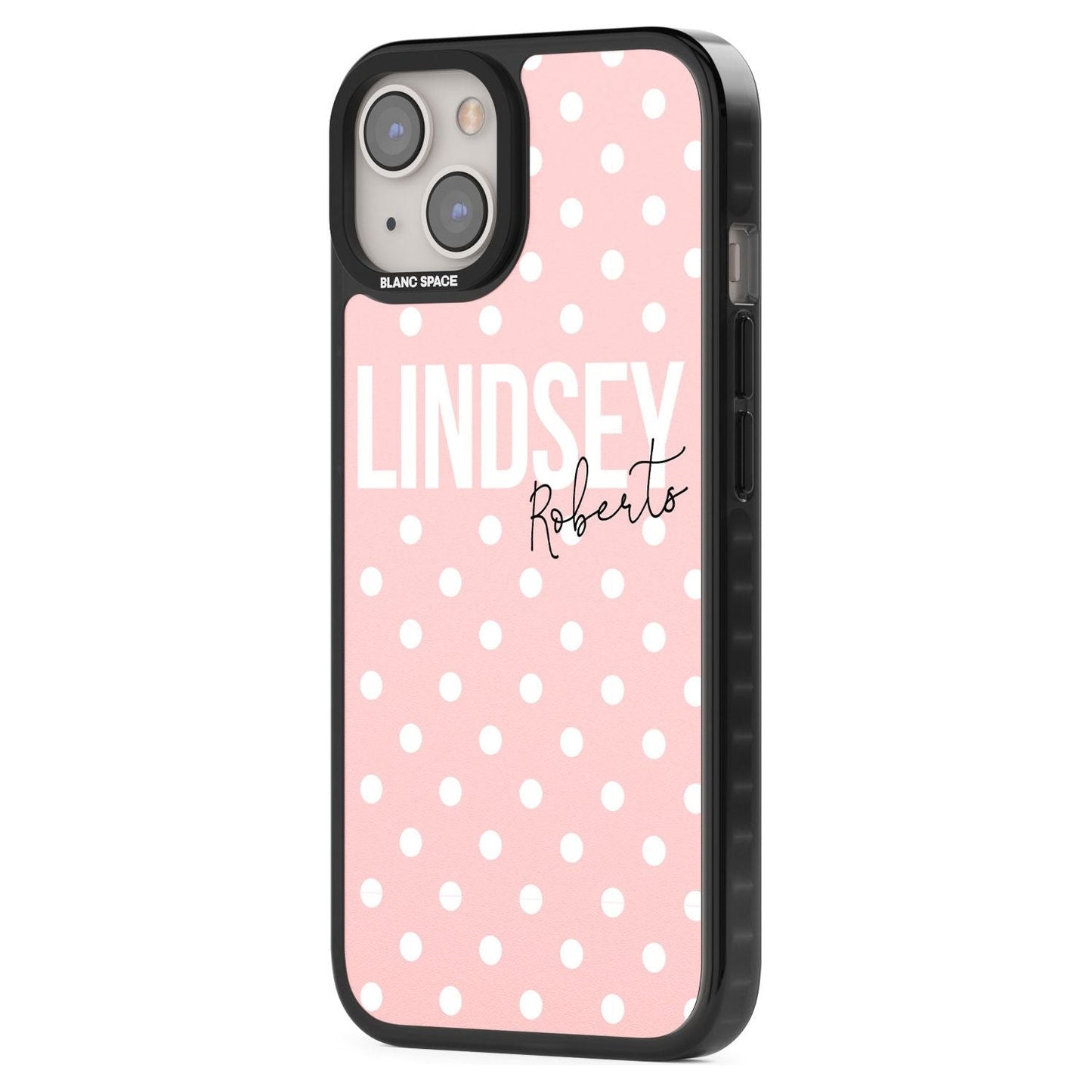 Personalised Pink Polka