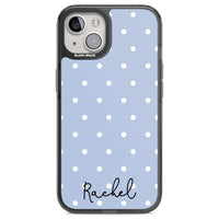 Personalised Simple Light Blue Dots