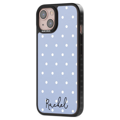 Personalised Simple Light Blue Dots