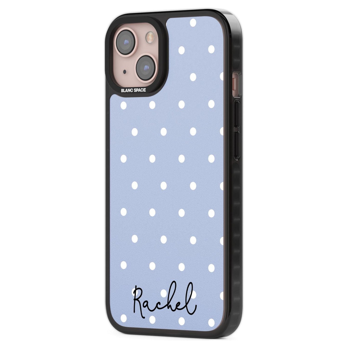 Personalised Simple Light Blue Dots