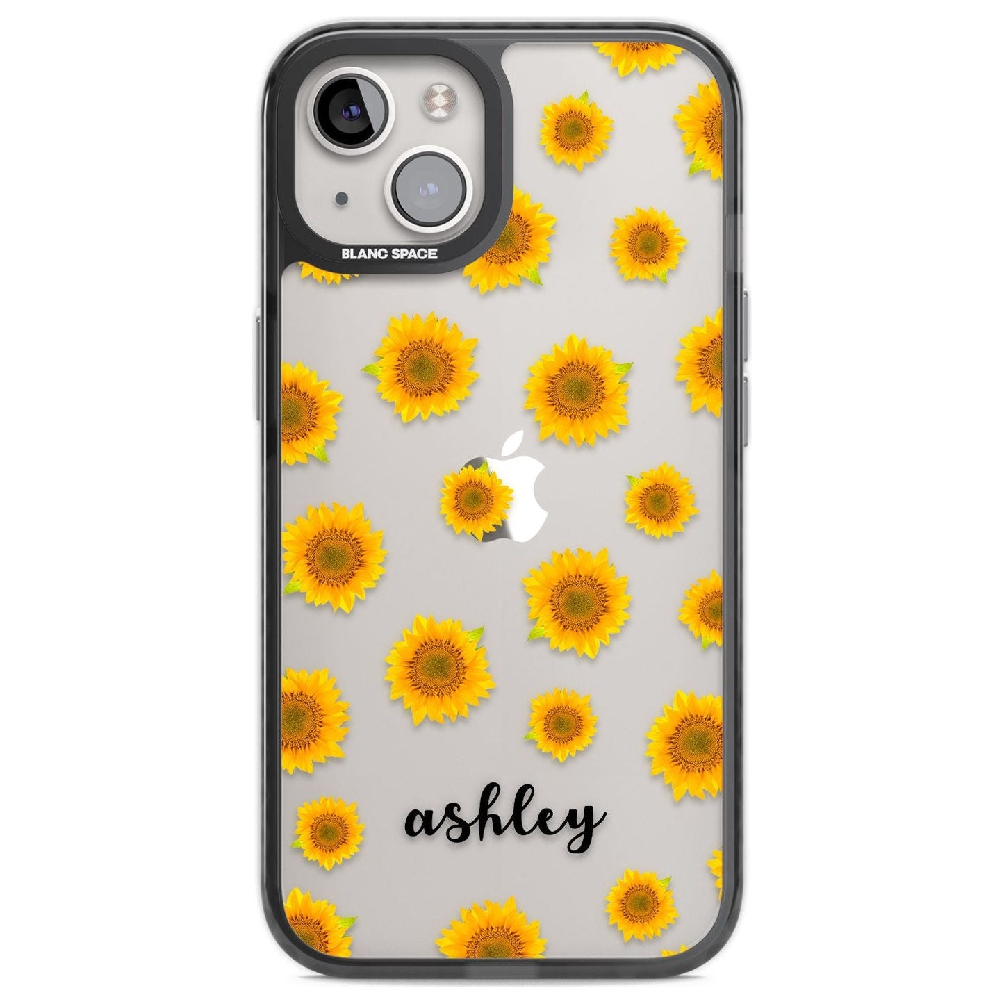 Personalised Sunflowers & Cursive