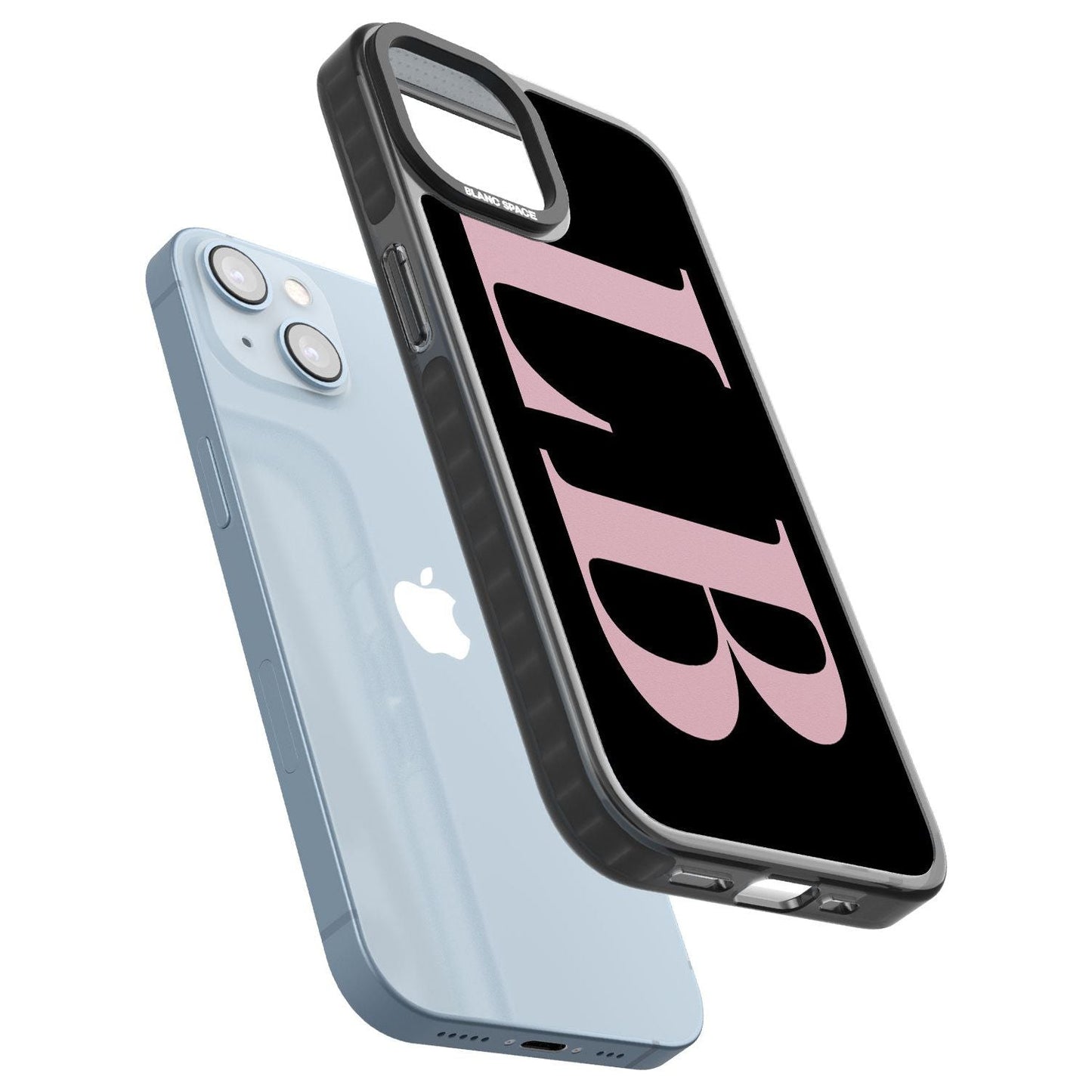 Lettres personnalisées roses et noires vertes