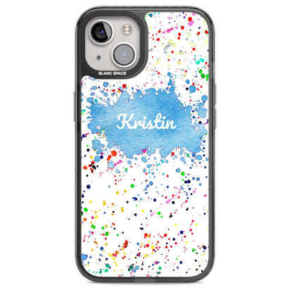 Personalised Rainbow Splatter Name