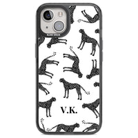 Personalised Black & White Cheetah Pattern