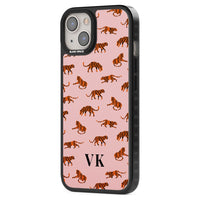 Personalised Pink Safari Tiger Pattern