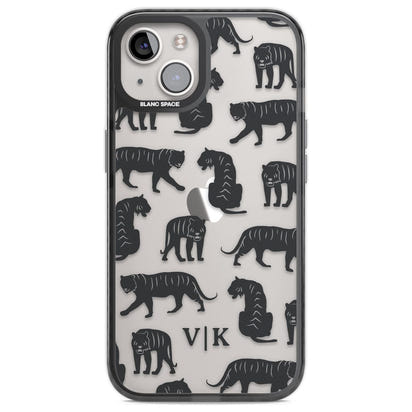 Personalised Tiger Silhouettes