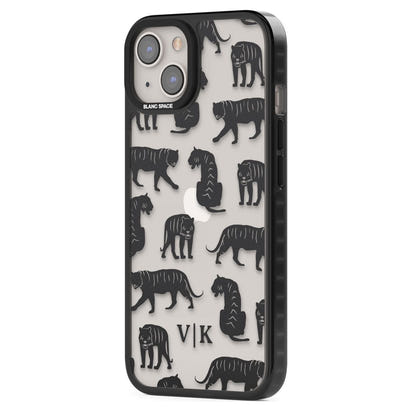 Personalised Tiger Silhouettes