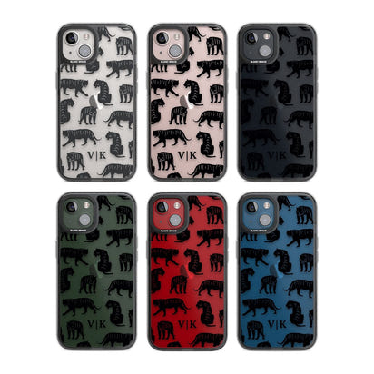 Personalised Tiger Silhouettes