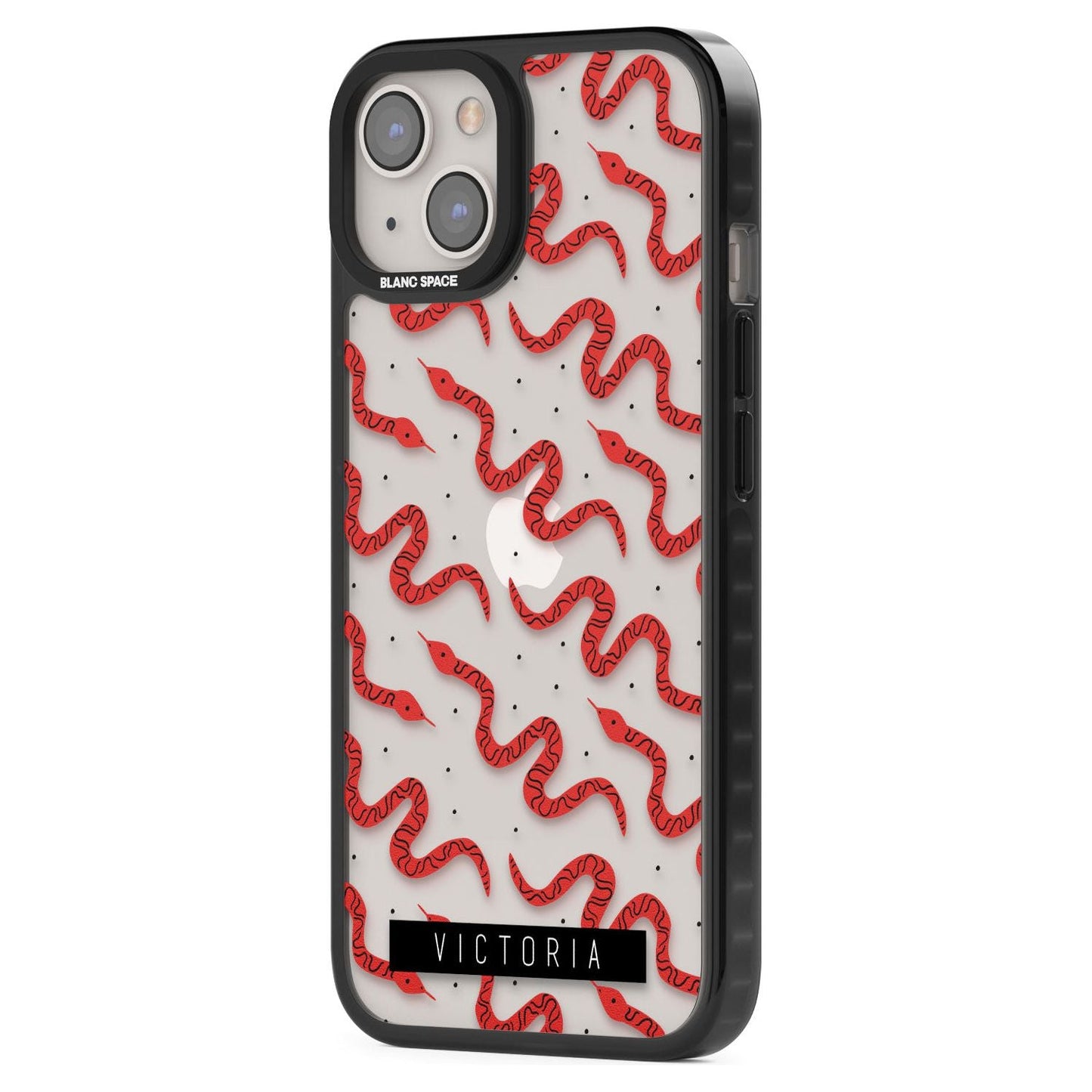 Personalised Red Snake Pattern