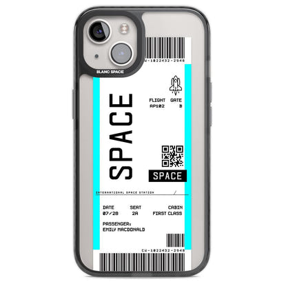 Personalised Space Travel Ticket