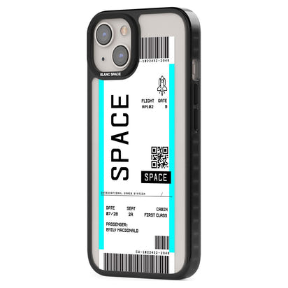 Personalised Space Travel Ticket