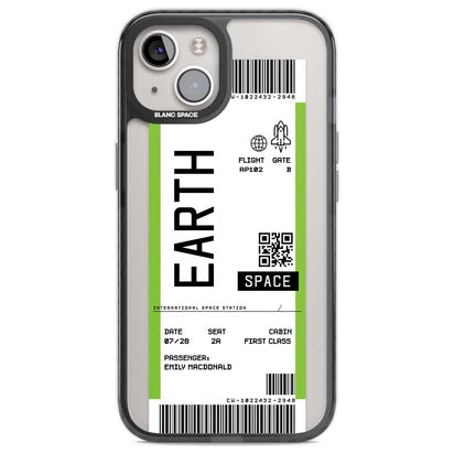 Personalised Earth Travel Ticket