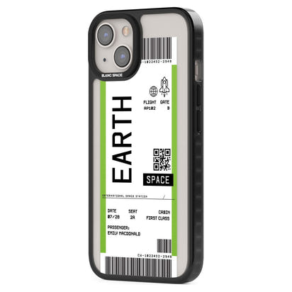 Personalised Earth Travel Ticket