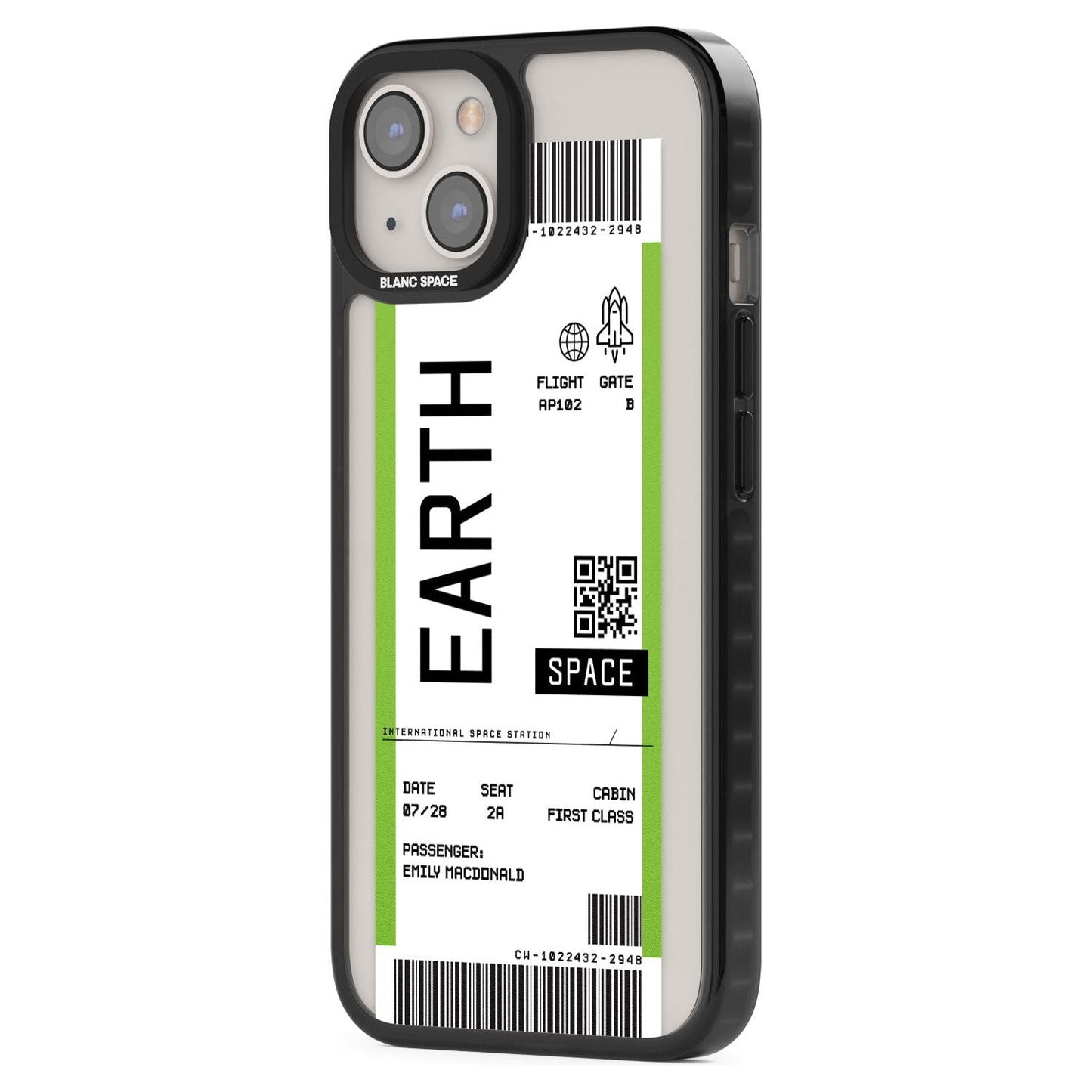 Personalised Earth Travel Ticket
