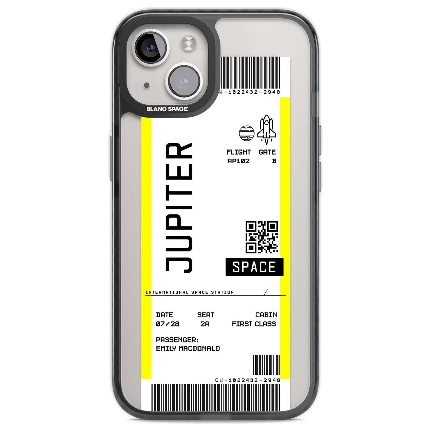 Personalised Jupiter Travel Ticket