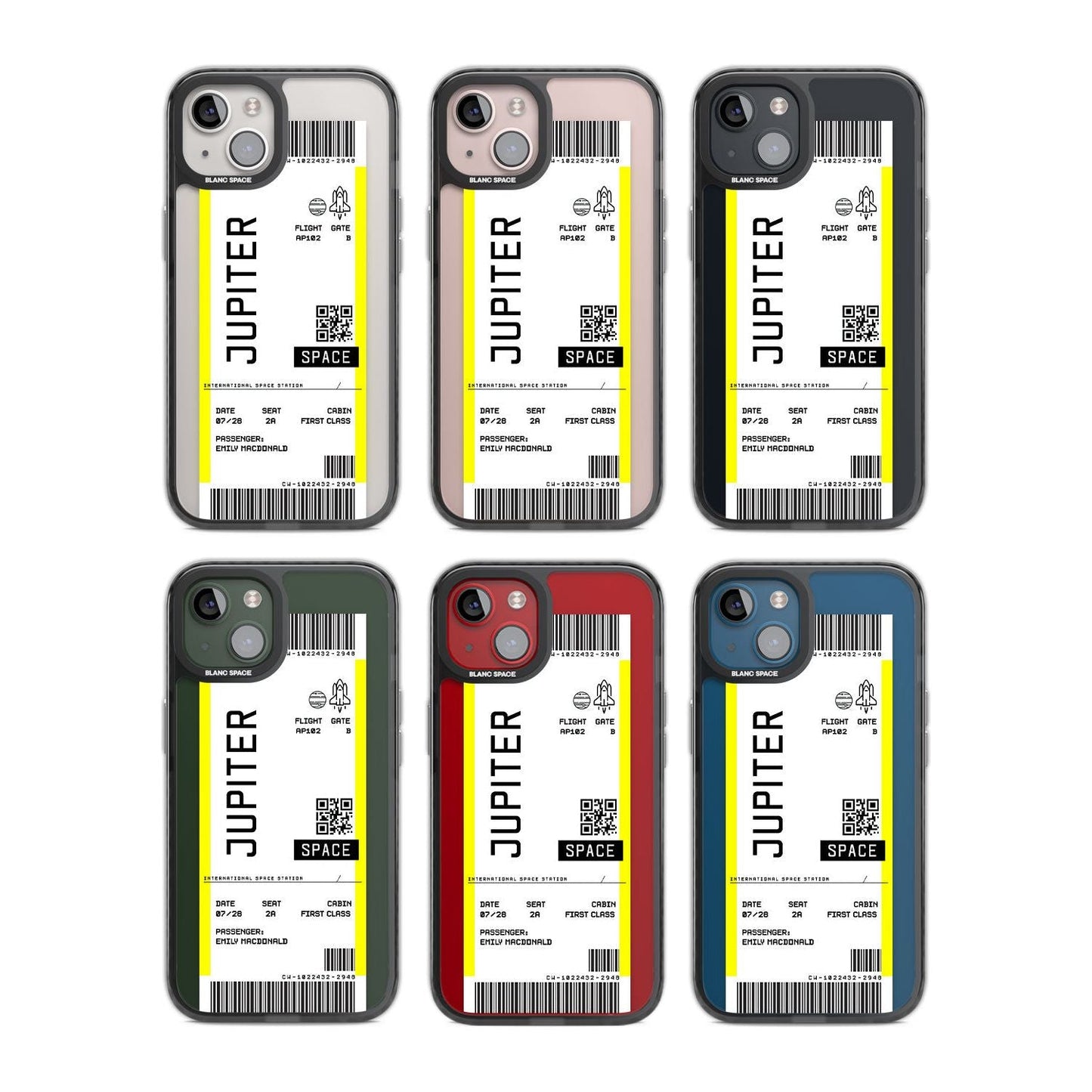 Personalised Jupiter Travel Ticket