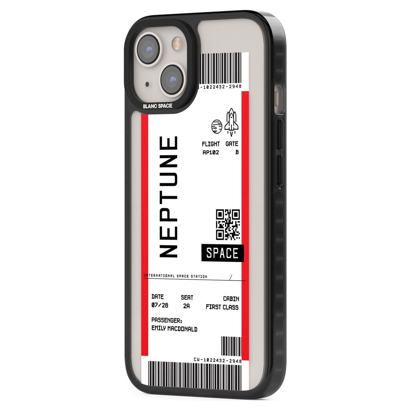 Personalisierte Neptune-Reisekarte