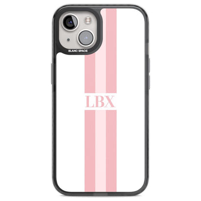 Personalised Minimal Pink Stripe