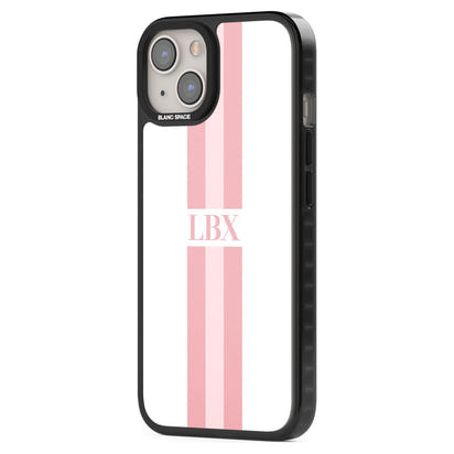 Personalised Minimal Pink Stripe