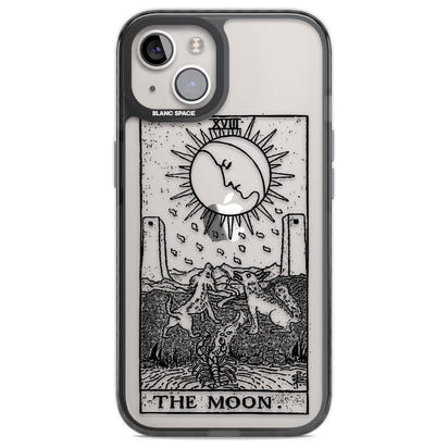 Personalised The Moon Tarot Card (Clear)