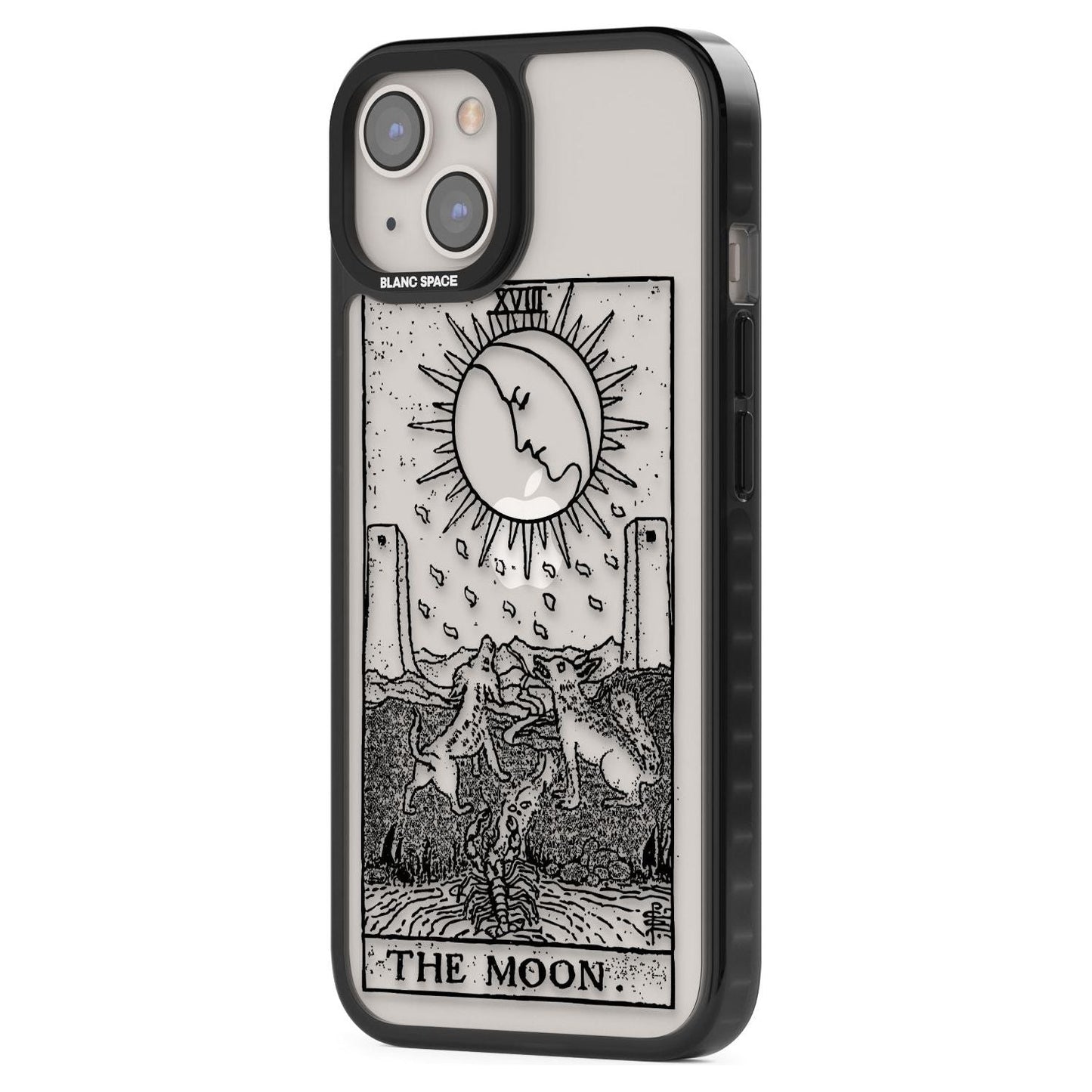 Personalised The Moon Tarot Card (Clear)