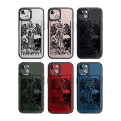Personalisierte Temperanz-Tarotkarte (Transparent)