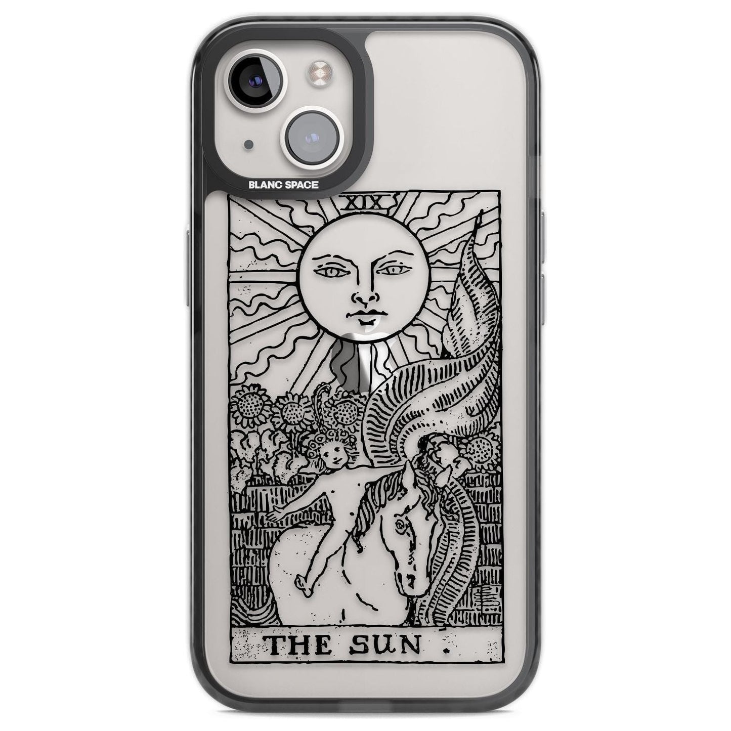 Personalised The Sun Tarot Card (Clear)