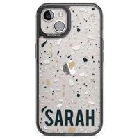 Personalised Terrazzo Blue, Pink, Brown