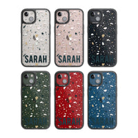 Personalised Terrazzo Blue, Pink, Brown