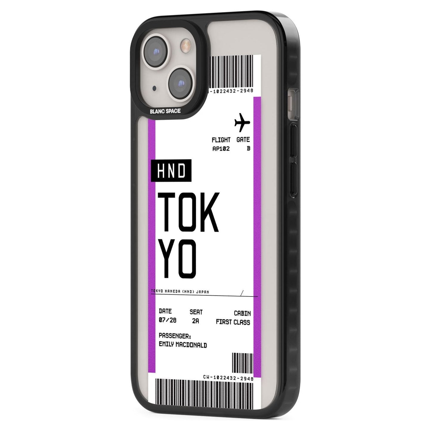 Personalised Tokyo Boarding Pass