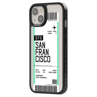 Personalised San Francisco Boarding Pass