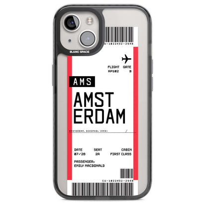 Personalised Amsterdam Boarding Pass