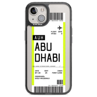 Personalised Abu Dhabi Boarding Pass