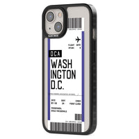 Personalised Washington D.C. Boarding Pass