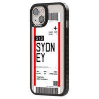 Personalised Sydney Boarding Pass