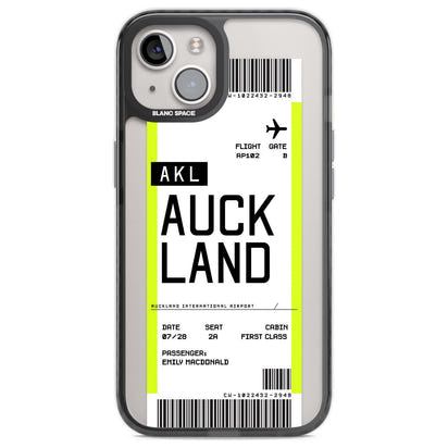 Personalised Auckland Boarding Pass