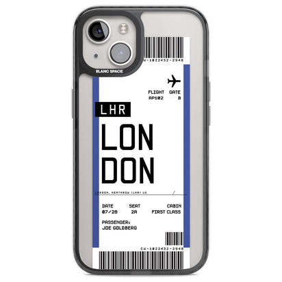 Personalised London Boarding Pass