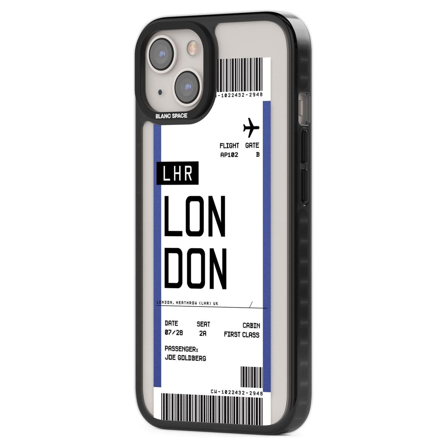 Personalised London Boarding Pass