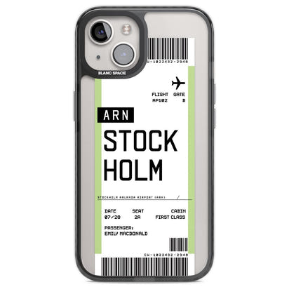 Personalised Stockholm Boarding Pass