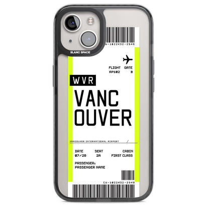 Personalised Vancouver Boarding Pass