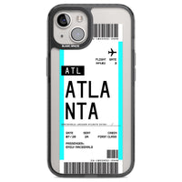 Personalisierte Atlanta-Bordkarte