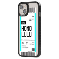 Personalised Honolulu Boarding Pass