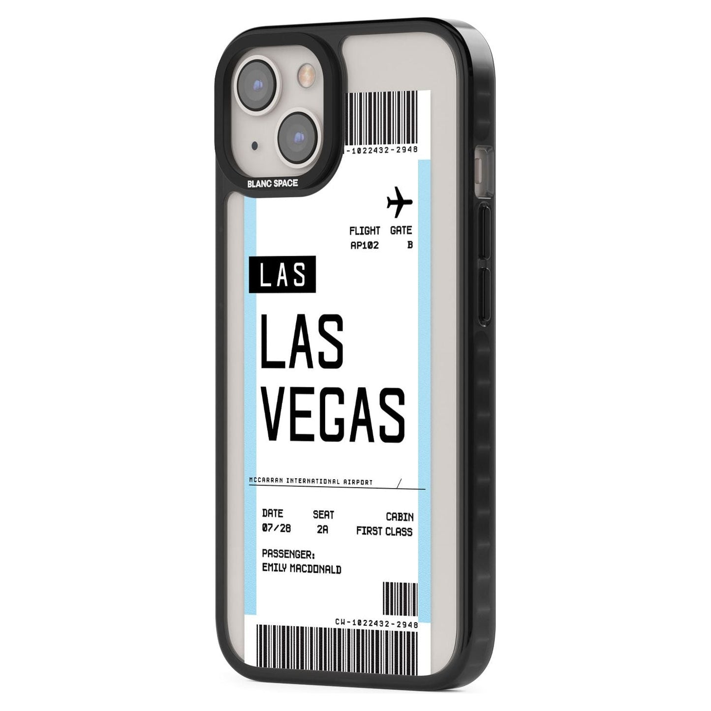 Personalised Las Vegas Boarding Pass