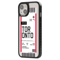 Personalised Toronto Boarding Pass