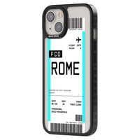 Personalised Rome Boarding Pass