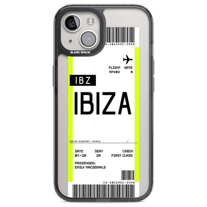 Personalised Ibiza Boarding Pass