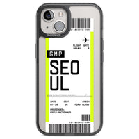 Personalised Seoul Boarding Pass