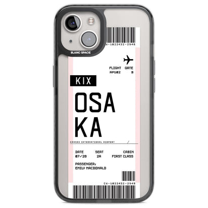 Personalised Osaka Boarding Pass