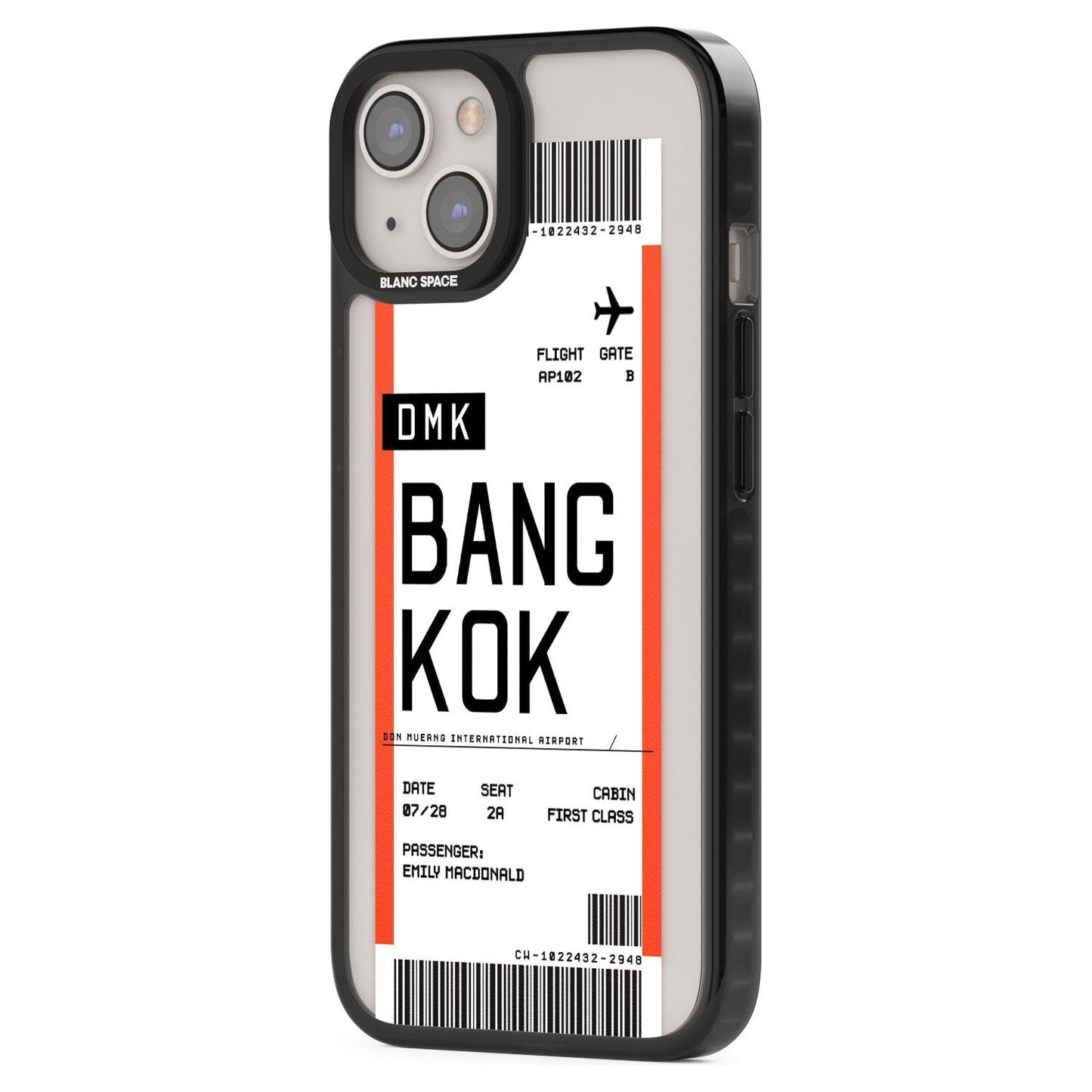 Personalised Bangkok Boarding Pass